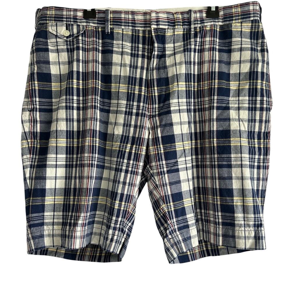 Vintage Polo Ralph Lauren Sportswear Men’s‎ Size 40 100% Cotton Plaid Shorts